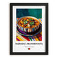 Feijoada à Transmontana – Art, Portuguese Food Illustration, in sleek black frame