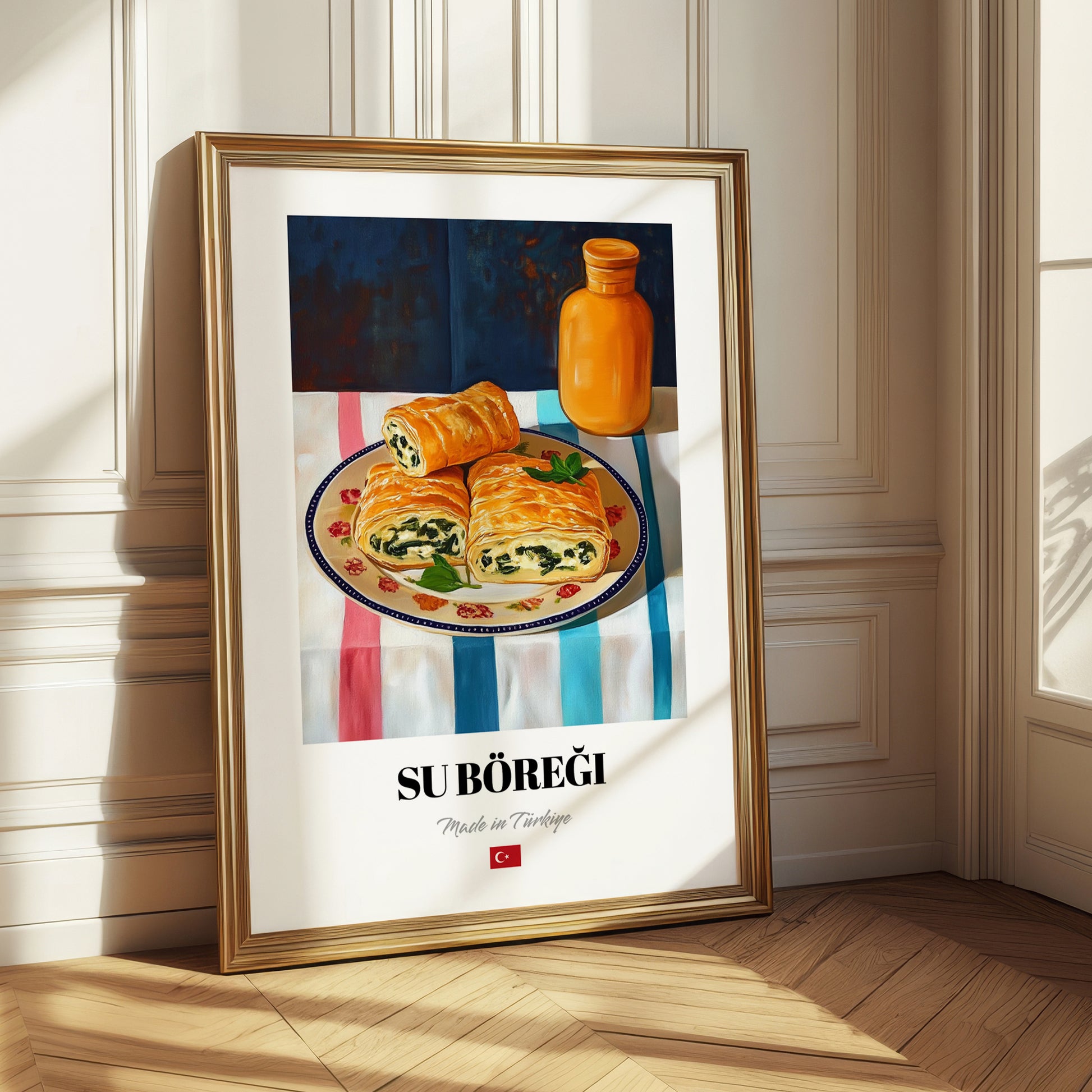 Su Böreği – Art, Turkish Pastry Poster 