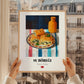 Su Böreği – Art, Turkish Pastry Poster, styled in a charming Paris street view