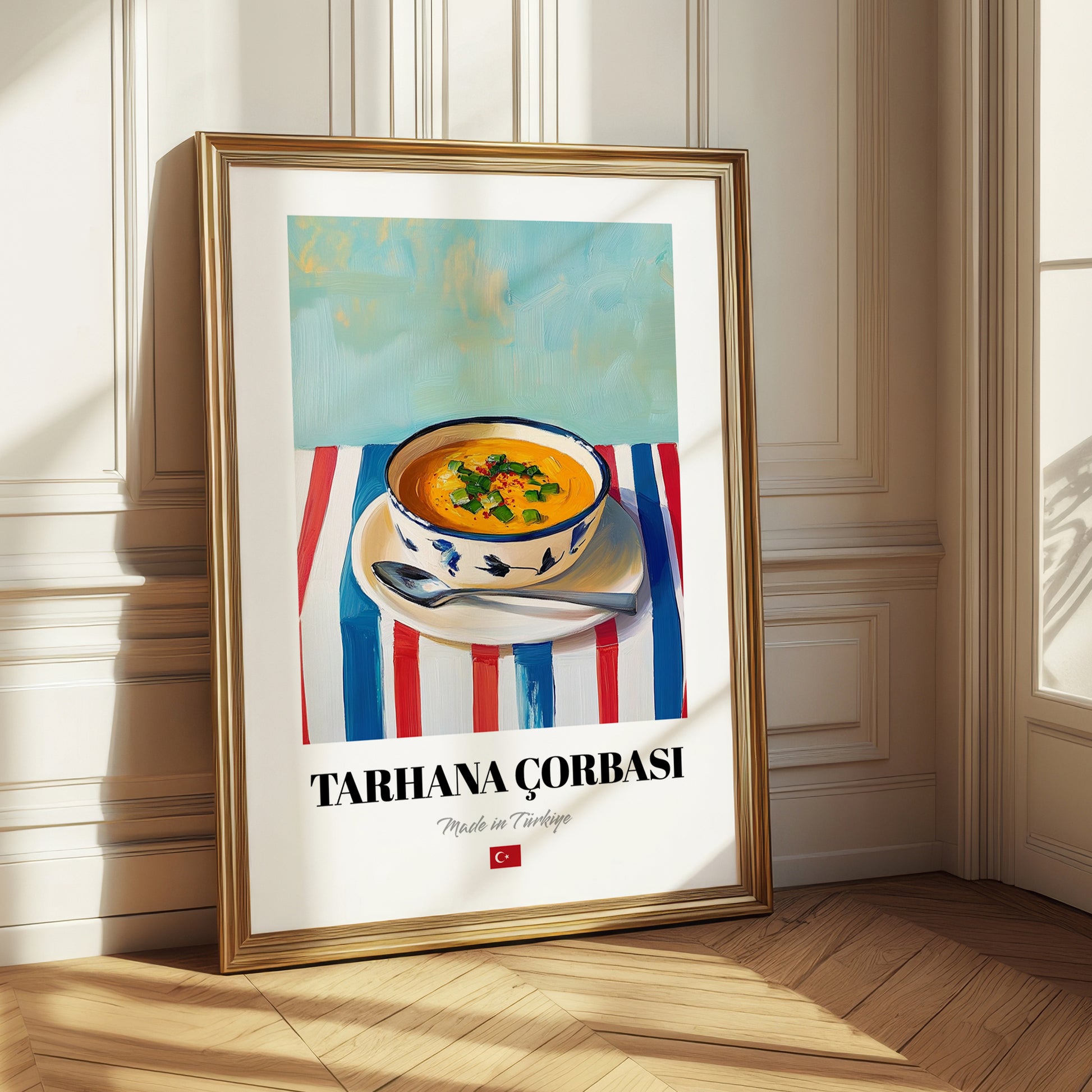 Tarhana Çorbası – Art, Turkish Food Wall Decor