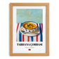 Tarhana Çorbası – Art, Turkish Food Wall Decor, set in oak frame