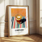 Cortado – on Striped Tablecloth, Spanish Coffee Wall Decor