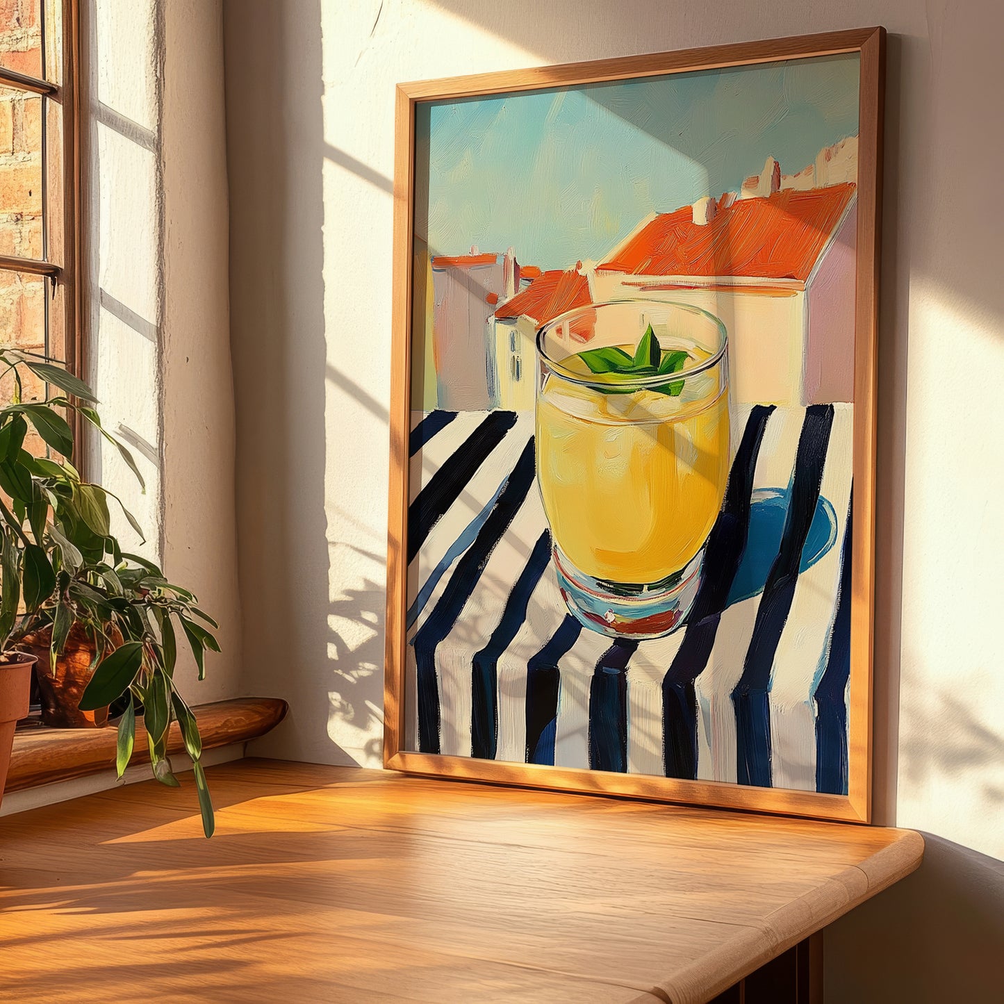 Limonada – Portuguese Café on the Corner, Portuguese Lemonade Art, clean layout with no caption