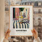 Assyrtiko – Greek Outdoor Café Scene, Greek Wine Still Life, styled in a charming Paris street view