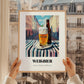 Weißbier – German Urban Café Scene, German Beer Art, styled in a charming Paris street view