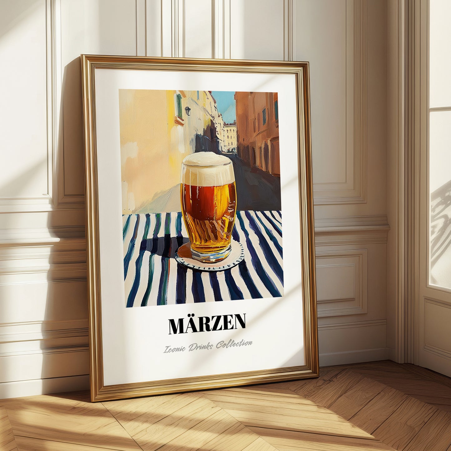 Märzen – Austrian Café on the Corner, Austrian Spirit Wall Decor