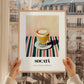 Socată – on Striped Tablecloth, Romanian Spirit Still Life, styled in a charming Paris street view
