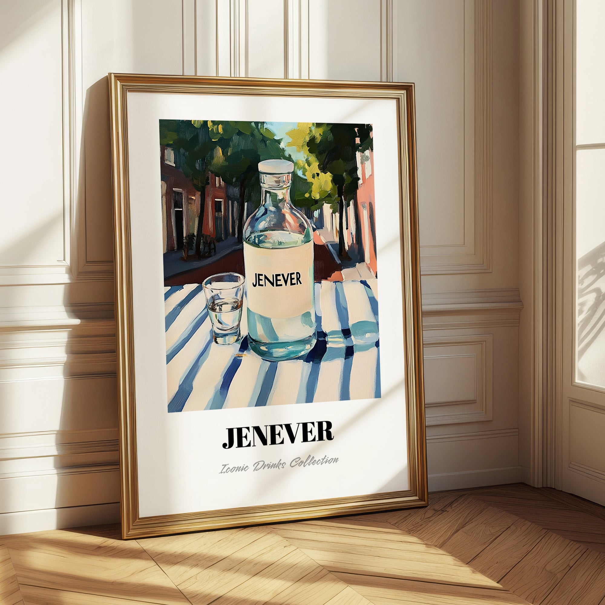Jenever – Dutch Café on the Corner, Dutch Spirit Poster
