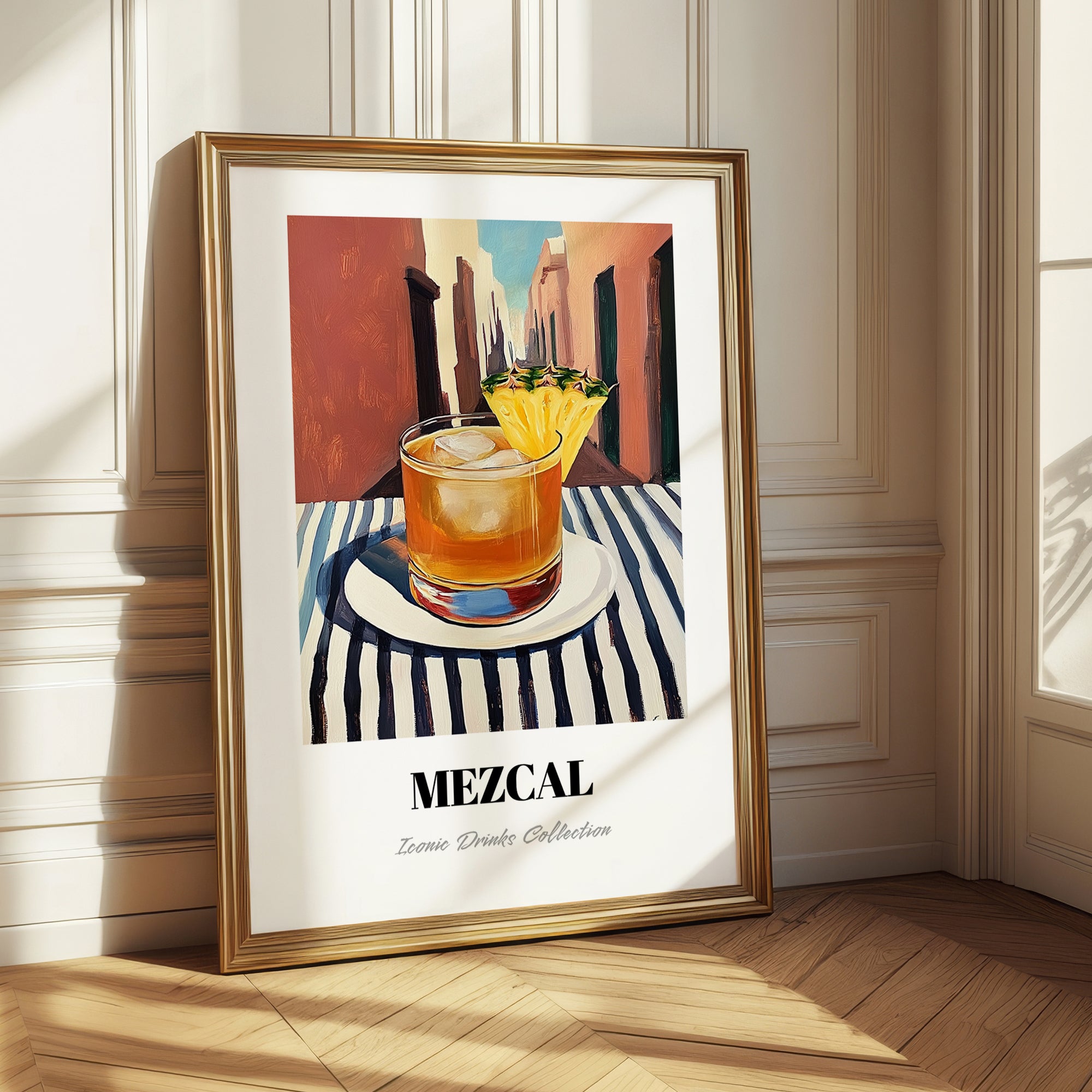 Mezcal – Mexican Café on the Corner, Mexican Cocktail Illustration
