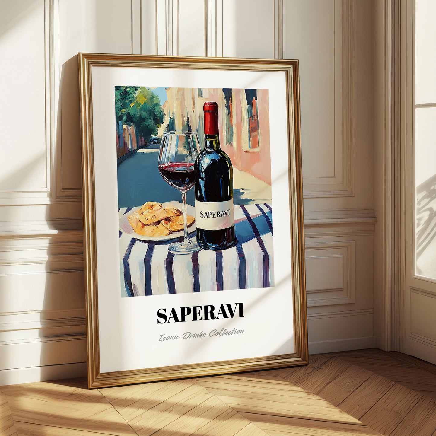 Saperavi – Georgian Café on the Corner, Georgian Wine Wall Decor