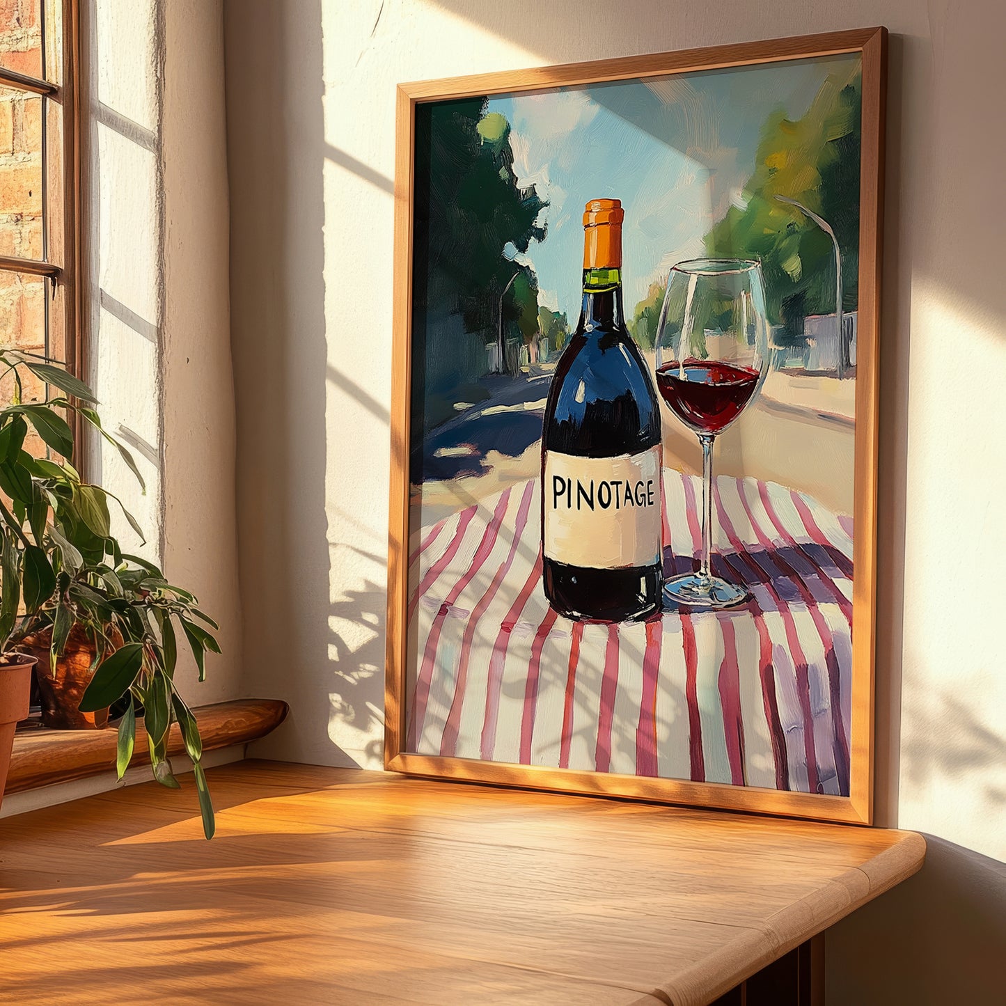 Pinotage – South African Café on the Corner, South African Tea Wall Decor, clean layout with no caption