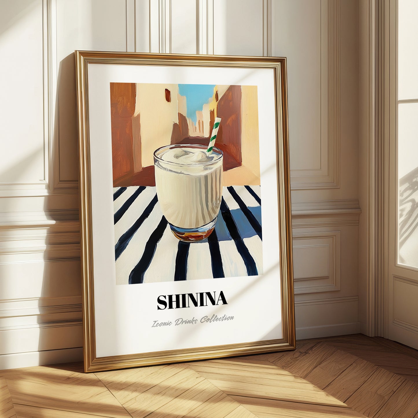 Shinina – Iraqi Urban Café Scene, Iraqi Beverage Painting