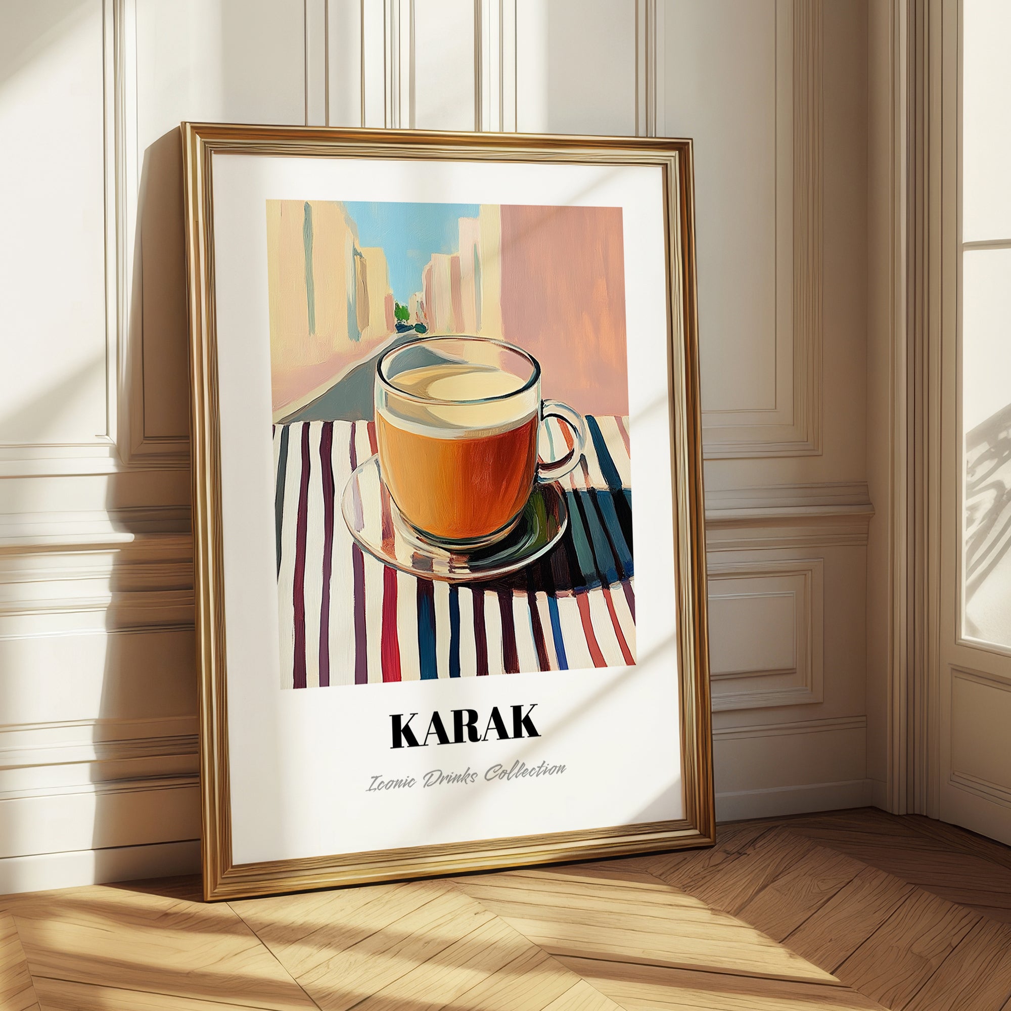 Karak – Qatari Urban Café Scene, Qatari Tea Print