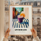 Api Morado – Bolivian Outdoor Café Scene, Bolivian Beverage Still Life, styled in a charming Paris street view