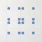 4er-Set Delft-Motiv-Fliesen · 65% sparen