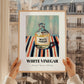 White Vinegar – on Striped Tablecloth, Larder Wall Decor, styled in a charming Paris street view