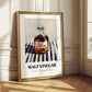 Malt Vinegar – on Striped Tablecloth, Food Stash Still Life