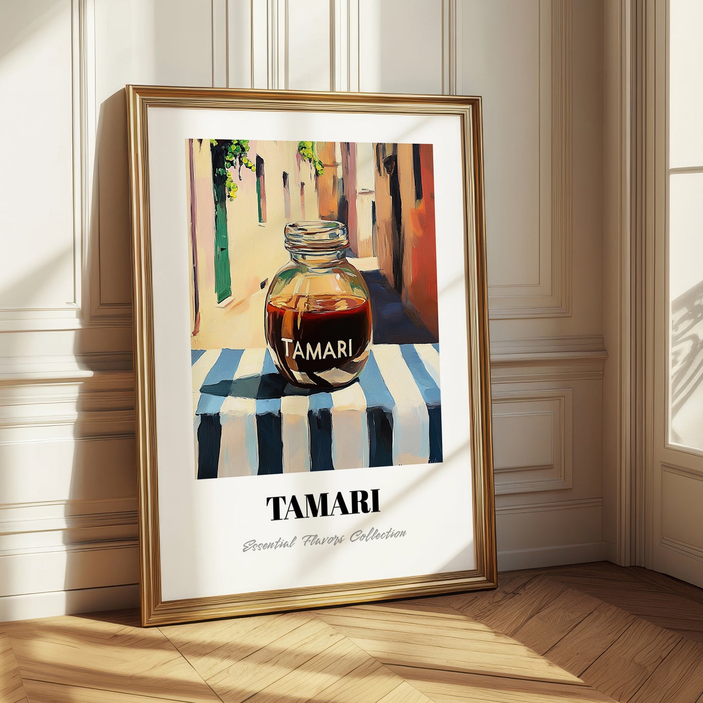 Tamari – Italian Café on the Corner, Dry Goods Illustration