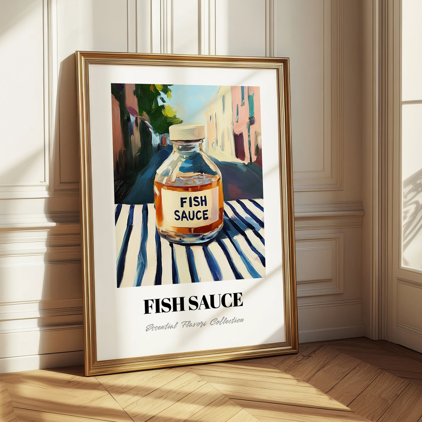 Fish Sauce – Italian Urban Café Scene, Larder Print