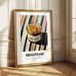Miso Paste – on Striped Tablecloth, Larder Wall Art