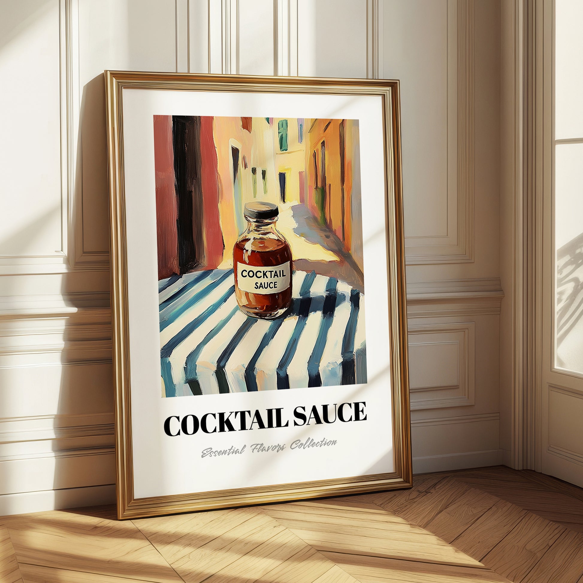 Cocktail Sauce – Italian Café on the Corner, Pantry Illustration