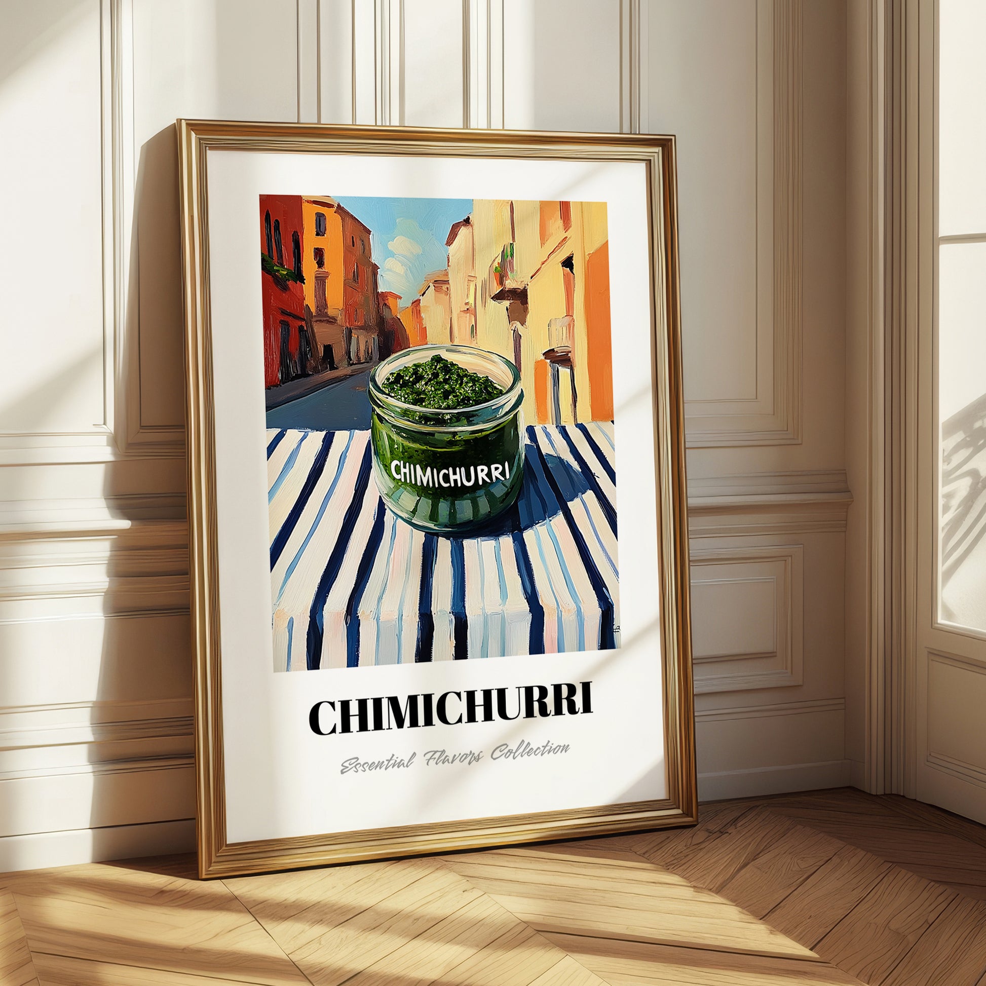 Chimichurri – Italian Street Café Scene, Bbq Wall Decor