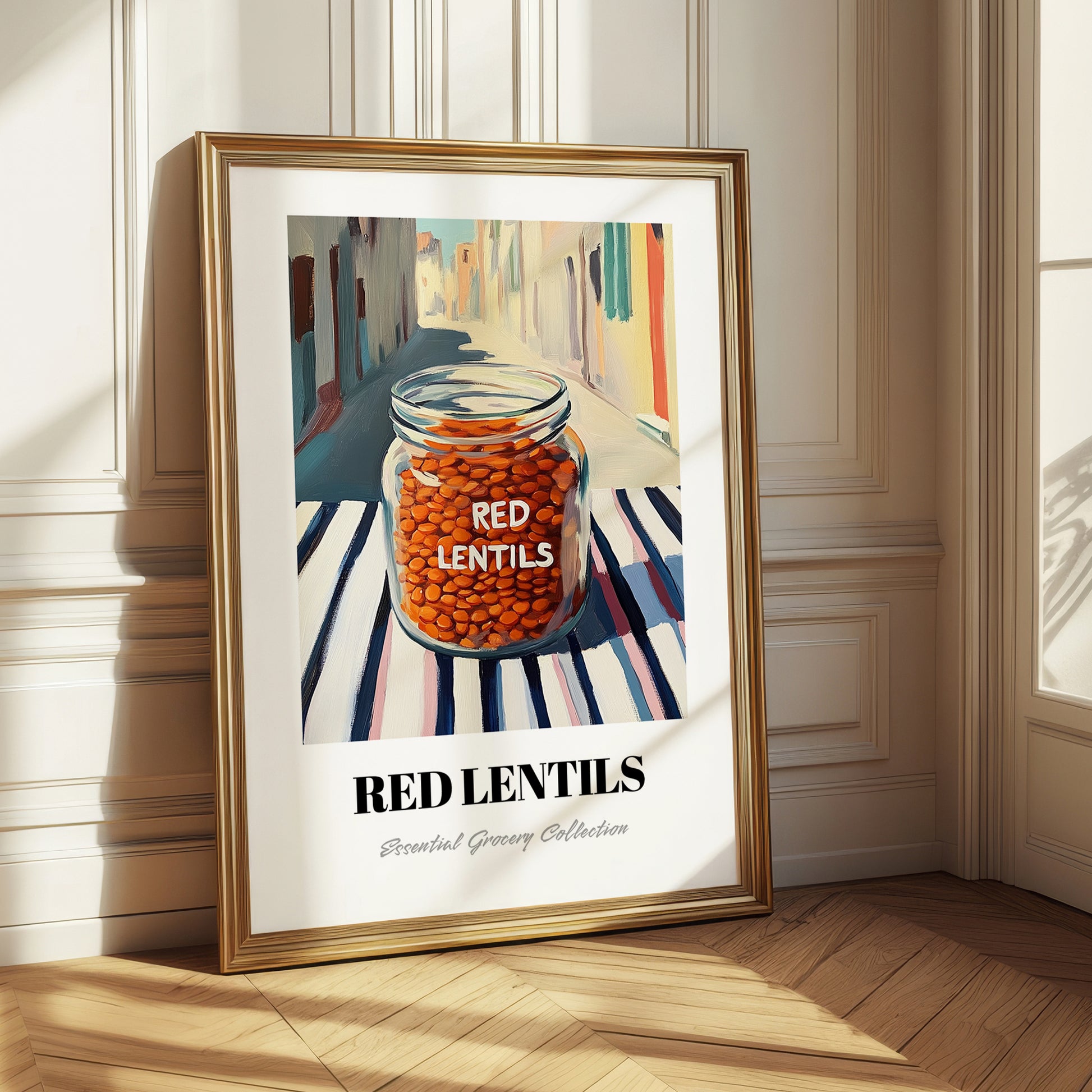 Red Lentils – Italian Café on the Corner, Larder Still Life
