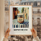 Kidney Beans – Italian Outdoor Café Scene, Food Stash Print, styled in a charming Paris street view