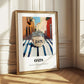 Oats – Italian Street Café Scene, Pantry Illustration