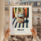 Millet – Italian Urban Café Scene, Pantry Painting, styled in a charming Paris street view