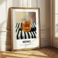 Honey – on Striped Tablecloth, Sweetener Illustration
