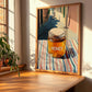 Honey – Italian Urban Café Scene, Sweetener Painting, clean layout with no caption