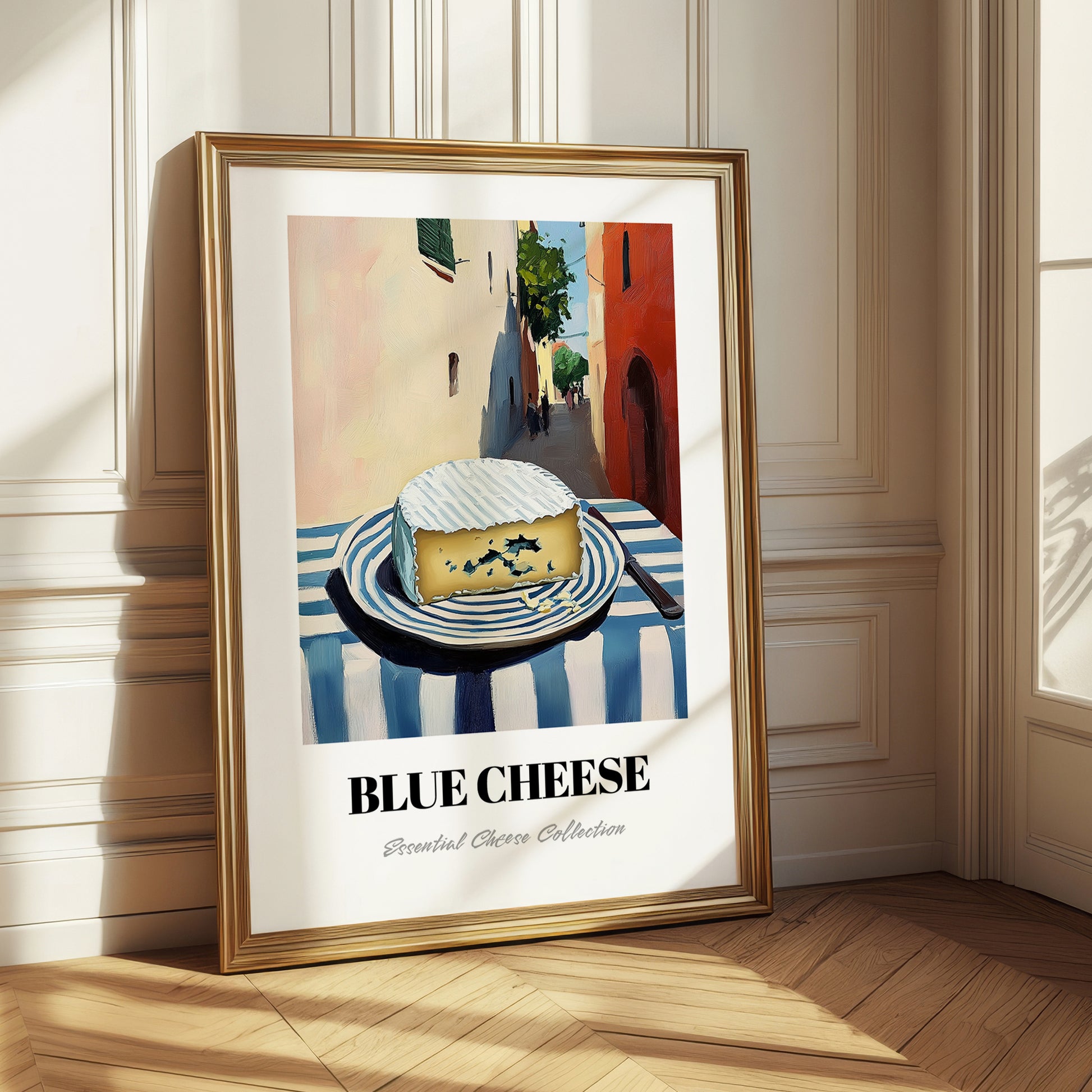 Blue – Italian Café on the Corner, Cheese Wall Decor
