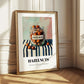 Hazelnuts – on Striped Tablecloth, Nuts Wall Decor