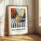Macadamia – Italian Outdoor Café Scene, Nuts Wall Art