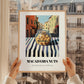 Macadamia – Italian Outdoor Café Scene, Nuts Wall Art, styled in a charming Paris street view