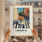 Chickpeas – Italian Café on the Corner, Canned Vegetables Illustration, styled in a charming Paris street view
