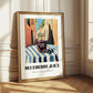 Blueberry Juice – Italian Café on the Corner, Lemonade Poster