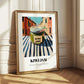 Kiwi Jam – Italian Street Café Scene, Jam Print
