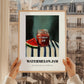 Watermelon Jam – on Striped Tablecloth, Jam Painting, styled in a charming Paris street view