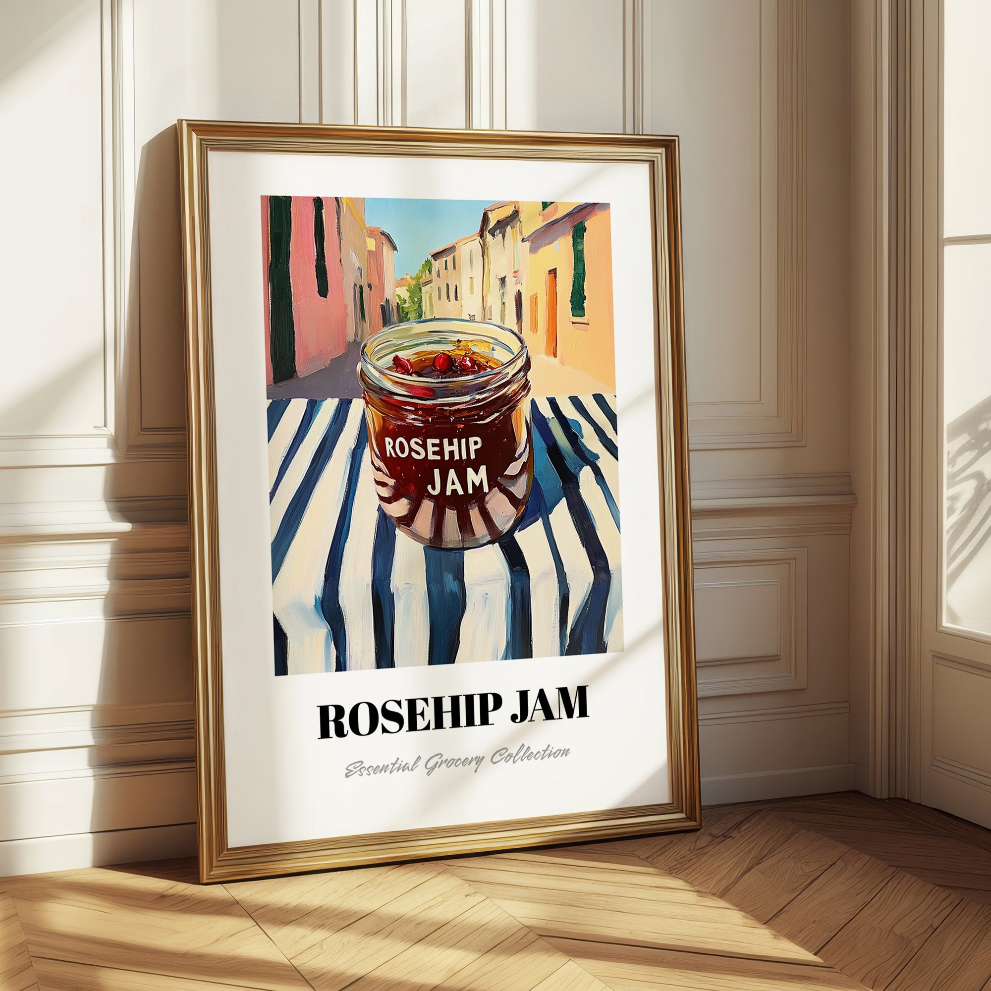Rosehip Jam – Italian Urban Café Scene, Jam Illustration