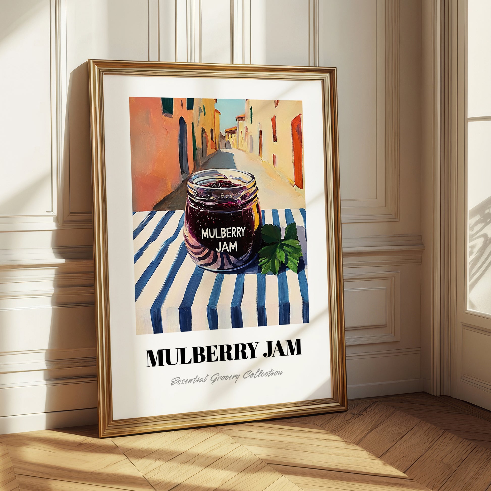 Mulberry Jam – Italian Café on the Corner, Jam Illustration