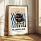 Mulberry Jam – on Striped Tablecloth, Jam Wall Decor