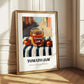 Tomato Jam – Italian Outdoor Café Scene, Jam Wall Decor