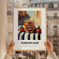 Tomato Jam – Italian Outdoor Café Scene, Jam Wall Decor, styled in a charming Paris street view