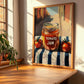 Tomato Jam – Italian Outdoor Café Scene, Jam Wall Decor, clean layout with no caption