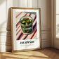 Jalapenos – on Striped Tablecloth, Bbq Painting