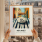 Sea Salt – Italian Café on the Corner, Spices Painting, styled in a charming Paris street view