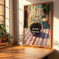 Black Pepper – Italian Outdoor Café Scene, Spices Art, clean layout with no caption