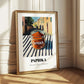 Paprika – Italian Street Café Scene, Spices Still Life